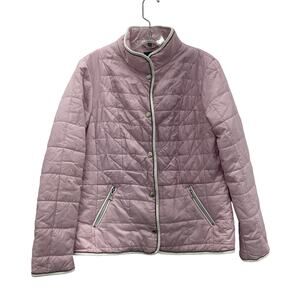 Charles Vögele Pink Quilted Jacket, Women's Size 40, Preowned